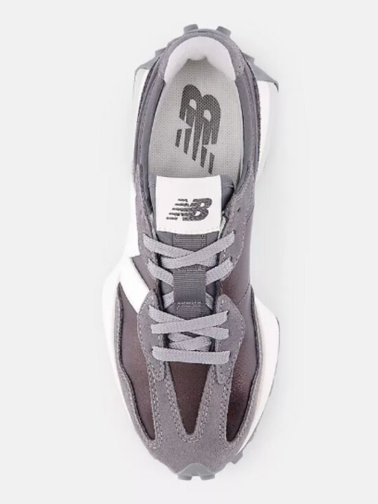 New Balance 327  Sneakers METALLIC Expresso Leather / White Men 10 / Women 11.5 main image 8